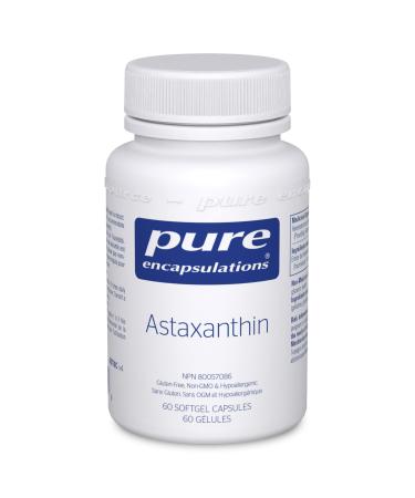 Pure Encapsulations - Astaxanthin - Stable Fat-Soluble Antioxidant Supplement - 60 Softgel Capsules