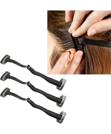 3Pcs Face Lift Hair Band with Clips - Adjustable Elastic Invisible Face Stretching Strap and Slimming Bands for Women for Skin Tightening and Reducing Double Chin - Buy Online on GoSupps.com