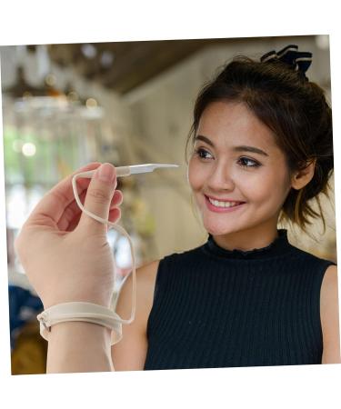 Housoutil Lash Tweezers Wristband Tweezers Silicone Bracelet Silica Gel Supplies Eyelash Eyelash Tweezer Bracelet - Buy Online on GoSupps.com