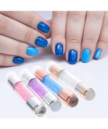 Lurrose 4 Sets Nail Stamps & Punches Perfect Nail Art Tools for Beginners | International Shipping Available - Buy Online on GoSupps.com