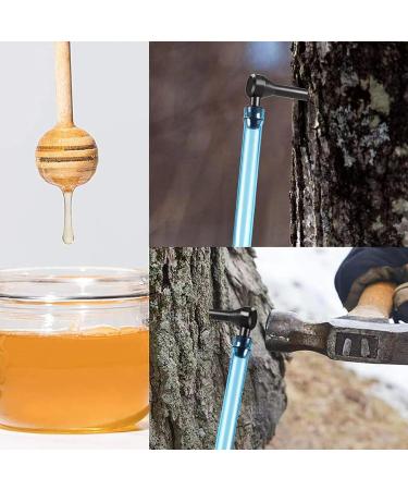 Maple Syrup Taps with 24in Tubes 12 Set Maple Syrup Tapping Kit Food Grade Non-Slip Maple Syrup Tapping Kit L-Shaped Tree Taps for Syrup Maple Syrup Supplies - Buy Online on GoSupps.com