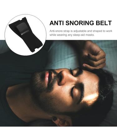 Healifty Chin Strap 2Pcs - Anti Snoring Facial Exerciser for Snoring Solution - Unisex Snore Straps in Black - Buy Online on GoSupps.com