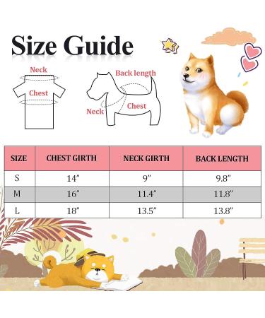 9 Pieces Printed Pet Shirts Dog T-Shirts Summer Pet T Shirt Cute Dog T Shirts Soft Breathable Dog Sweatshirt for Small Medium Dogs Puppy Cats (Small) - Buy Online on GoSupps.com