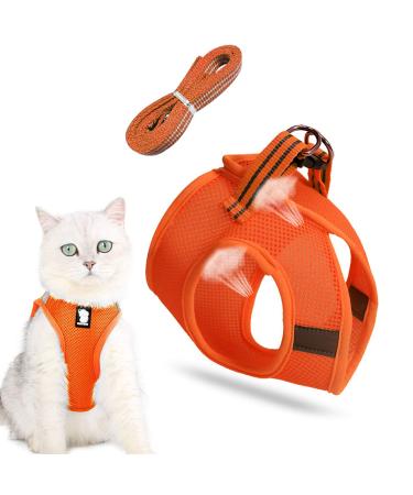 Cat lines with dishes for cats dog harness cat dishes with leash cat harness and leash cat dishes little cat cat dishes cat dishes cat dishes and line set outdoor walking orange M