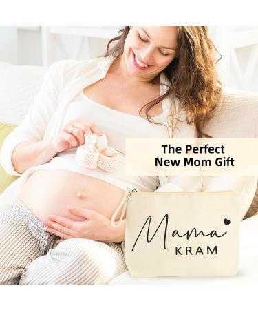 2PC Makeup Bag Set for New Moms | Thoughtful Gifts for First-Time Mothers | Cosmetic Bags for Expectant Moms - Buy Online on GoSupps.com
