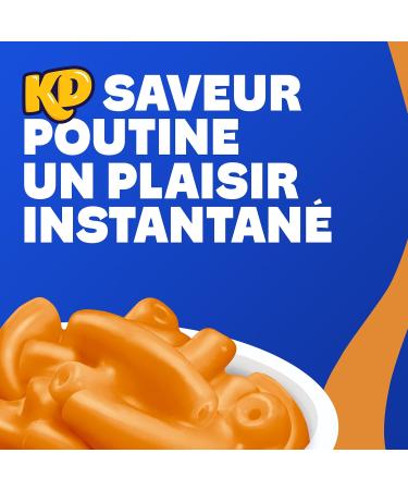 KD Kraft Dinner Poutine Macaroni & Cheese Snack Cups 58g (Pack of 10) Poutine 58 g (Pack of 10) - Buy Online on GoSupps.com