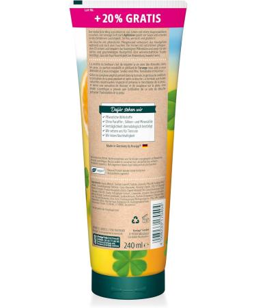Kneipp Aroma care shower gel Be free crazy and happy special size shower gel with sunny scent of orange soft and supple skin feeling and a feeling of lightness 240 ml 240 ml 1er Pack - Buy Online on GoSupps.com