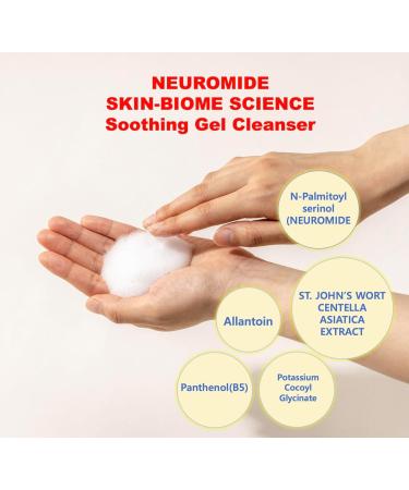 Soothing Relief Cleanser 250ml - Gentle Foaming for All Skin Types | Ceramide & St. John Formula - Soothe Sensitive Dry Skin - Buy Online on GoSupps.com