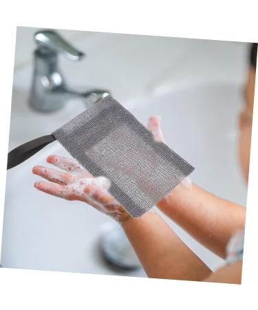 FRCOLOR 20 Pcs Soap Baby Bottle Brush - Exfoliating Net Soap Savers for Bar & Foam Soap - Essential Bathroom Accessories - Buy Online on GoSupps.com