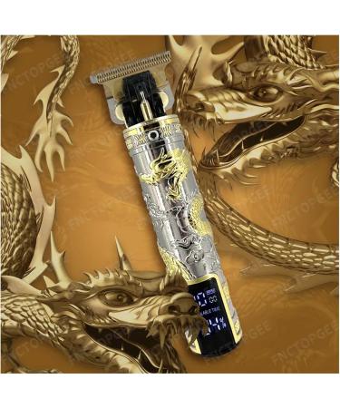 Razors LCD Digital Display Electric Hair Clipper - Bronze Pan Dragon | Professional & Household Use - Perfect for Hair Salons & Home Grooming - Buy Online on GoSupps.com