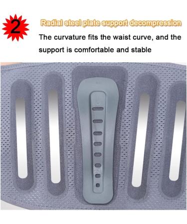 Buy Lumbar Pest Belts for Men & Women | Extra Wide Compression & 360 Back Support | Relieve Lower Back Pain | Sizes L/XXXL - Buy Online on GoSupps.com