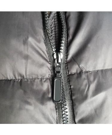Mizeer Zipper Pull Replacement for Small Holes - 4pcs Black Detachable Zipper Tab Repair for Clothing, Jackets, Boots - Buy Online on GoSupps.com