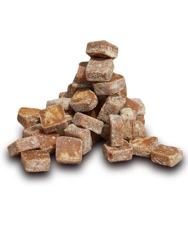 The Jaggery House Solid Jaggery with Ashwagandha 450g - 100% Natural, Handmade, Chemical-Free Jaggery Block and Cubes - Buy Online on GoSupps.com