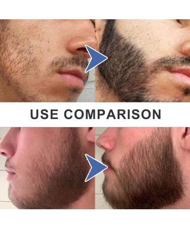 Black Beard Pencil Filler for Men - Waterproof & Sweatproof Beard Pen Kit - Define, Shape, and Enhance Beard Styling - Long-lasting Coverage and Thickener - Buy Online on GoSupps.com