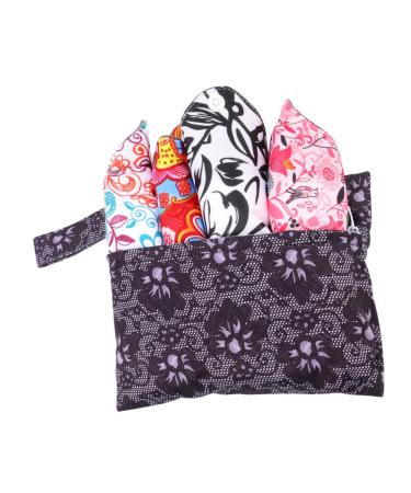 Beaupretty 4 Washing Aunt Towel Comfortable Upholster Comfortable Menstrections Pad Livy MenstrualPad Washable menstrual bandage Comfortable women's bonds Extra large pads liner