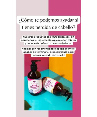 G Beauty Hair Strength Shampoo - Hydrating & Strengthening for All Hair Types | Best for Hair Loss & Post Hair Transplant - Buy Online on GoSupps.com