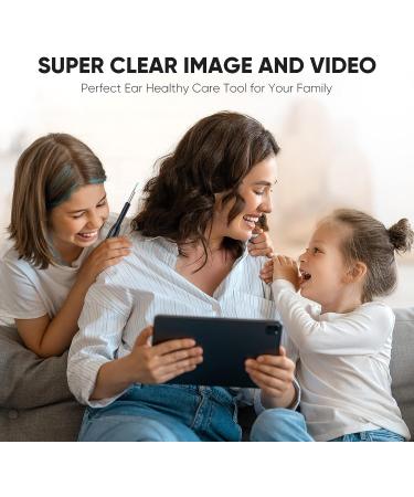 10MP Wireless Otoscope for Ear Wax Removal | Vividmoo Earwax Removal Kit for iPhone, iPad & Android - Ear Cleaning Tool with Light - Buy Online on GoSupps.com