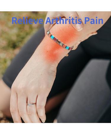 Shop Trendy Antique Copper Magnetic Bracelet for Women - 22 cm | Unique Colors & Stones | International Shipping - Buy Online on GoSupps.com