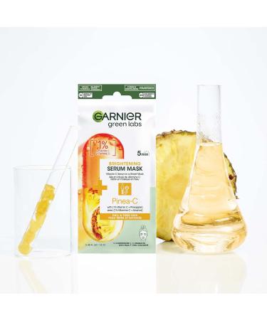 Pinea-C Brightening Serum Mask | 5-Minute Vitamin C & Pineapple Sheet Mask | Fast International Shipping - Buy Online on GoSupps.com