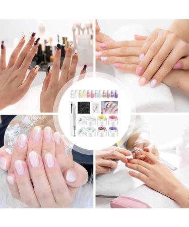 Nail Gel | Artistic Complete Kit for Nail Creation Natural Solid Adhesive for Beginners Travel Family Friends - Buy Online on GoSupps.com