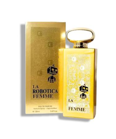 LA ROBOTICA FEMME EAU DE PARFUM 100ml 3.4 Fl.oz. Floral Woody Musk fragrance for women. - Buy Online on GoSupps.com