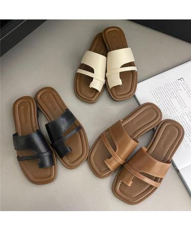 Summer Foot Correction Flip Flops for Women - Comfortable Hallux Valgus Sandals Bunion Splints Sandals Size 7.5 White - Buy Online on GoSupps.com