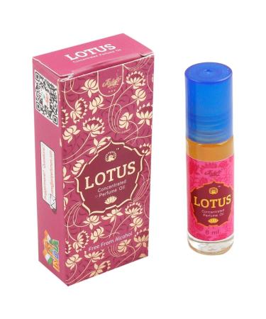 Lotus Natural Concentrated Perfume Oil- 8ml - Buy Online on GoSupps.com