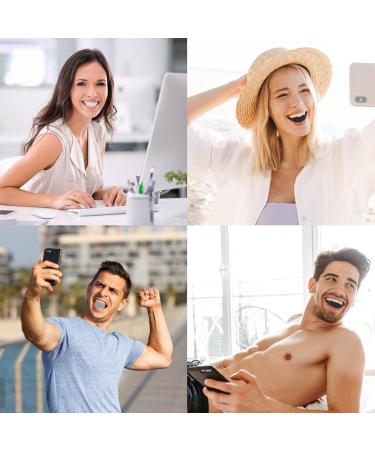 ZAKVOP 6PC Jawline Trainer Set - Jaw Exercise Balls (40LB 50LB 60LB) | Enhance Jawline Definition & Strengthen Jaw Muscles - Buy Online on GoSupps.com