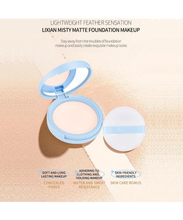 1 Piece Makeup Powder Face Powder Compact Magic Minerals Face Powder Collection Pressed Powder Translucent foundation powder full coverage Under Eye Setting Powder Ivorywhite 1 piece - Buy Online on GoSupps.com
