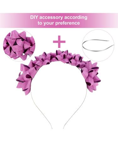 24-Piece Metal Headbands | DIY Craft Hair Bands for Men & Women - Black, Silver, Gold | Plain Thin Bulk Headband Accessory - Buy Online on GoSupps.com