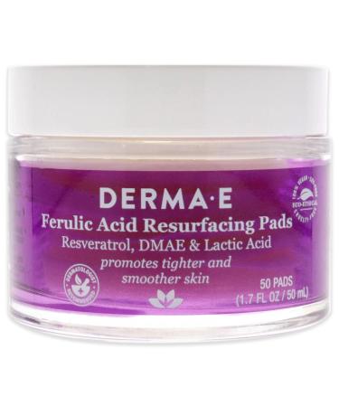 Derma E Ferulic Acid Resurfacing Pads 50 Pads 1.7 fl oz (50 ml)