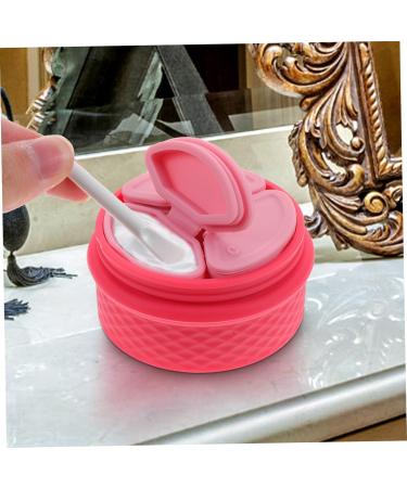 MAGICLULU 1 Set Cream Box Lotion Storage Jar Refillable Powder Pot Women s Suits Lotion Dispenser Jar Empty Sample Ladies Suits Cream Holder Lip Balm Pink Travel Silica Gel Makeup Set Body 6.5X6.5X4.5CM Pink - Buy Online on GoSupps.com