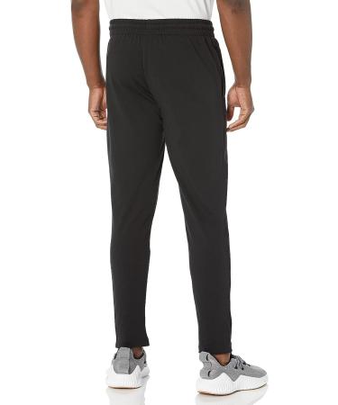adidas Men's Essentials Tapered Open Hem Pants - Medium Black | Single Jersey Fabric - Buy Online on GoSupps.com