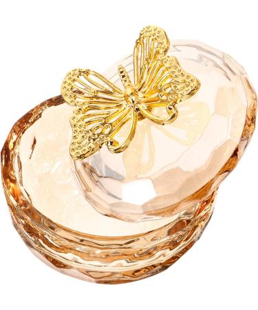 NOLITOY Crystal Glass Nail Art Dappen Dish Acrylic Nail Liquid Powder Bowl Monomer Holder with Lid Manicure Nail Art Tools - Buy Online on GoSupps.com