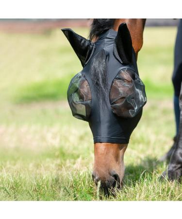 Buy Busse Fly Mask Twin Fit Flexi in Black for Shetty | International Shipping Available - Buy Online on GoSupps.com