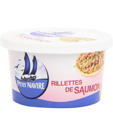 Petit Navire Salmon Rilllettes 125 g - Buy Online on GoSupps.com