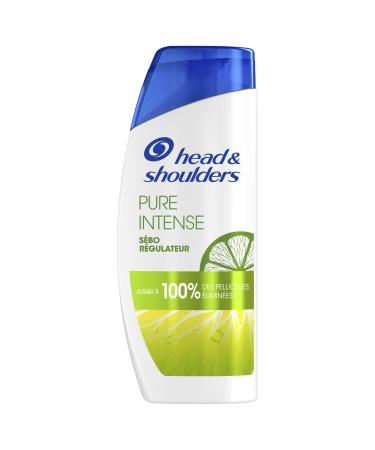 Head & Shoulders Pure Intense Sebum-Regulating Anti-Dandruff Shampoo - Lemon - Up to 100% Dandruff Eliminated - 625 ml