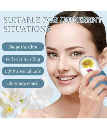 Buy Blue Ice Roller Face - Reusable Silicone Ice Roller for Smooth Eyes & Illuminated Skin - Buy Online on GoSupps.com