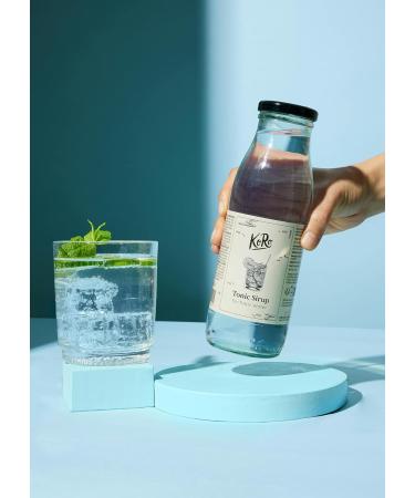 KoRo - Tonic syrup 500 ml - For preparing soft drinks - For cocktails long drinks and tonic waters - Tonic taste - Buy Online on GoSupps.com