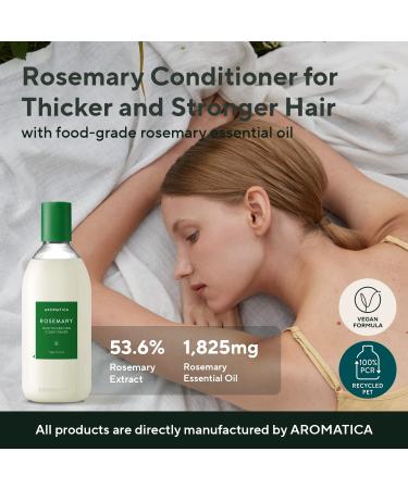 AROMATICA Rosemary Active V Anti-Hair Loss Shampoo & Conditioner Set 13.53 fl. oz. each - Hair Growth Shampoo and Conditioner Set with Rosemary Oil - Paraben  Sulfate and Silicon Free 04 Anti-Hair Loss Shampoo & Rosemary Câ¦ - Buy Online on GoSupps.com