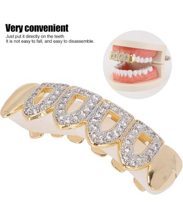 Stylish Metal Braces for Concerts | Re-Wearable Hip Hop Fashion for Upper & Lower Teeth - Buy Online on GoSupps.com