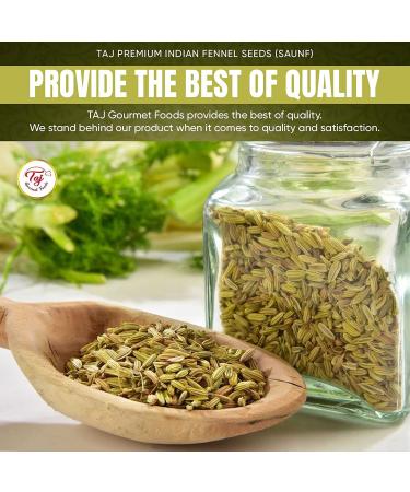 Taj Premium Indian Fennel Powder - 5 Pounds Jar | Saunf Ground Spice - Buy Online on GoSupps.com