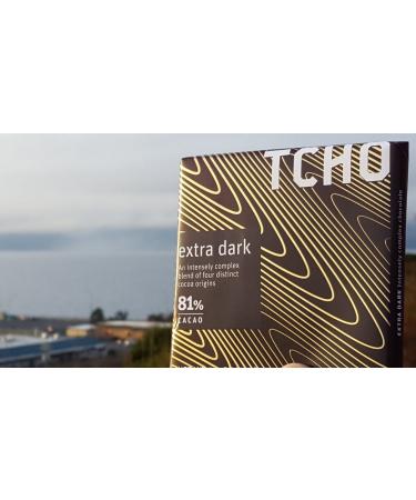 Tcho Chocolate Cacao 81% Extra Dark 2.5 Oz (Pack Of 12)12 - Buy Online on GoSupps.com