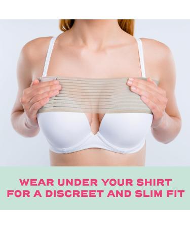 Breast Implant Stabilizer Band | Post-Surgery Compression Wrap for Women | Augmentation & Reduction Recovery Supplies | One Size - Buy Online on GoSupps.com