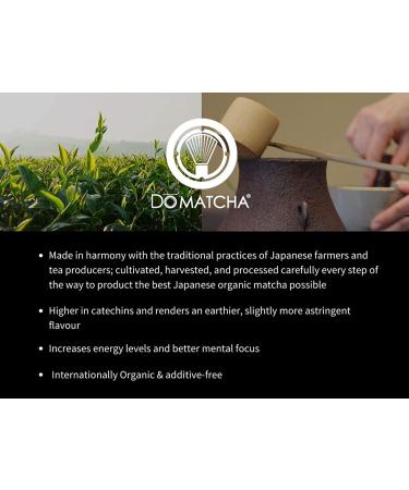 DoMatcha Summer Harvest Green Tea Matcha Powder - Natural Antioxidant Source, Caffeine & L-Theanine for Focus & Relaxation - Kosher, 75 Servings, 2.82 oz - Buy Online on GoSupps.com