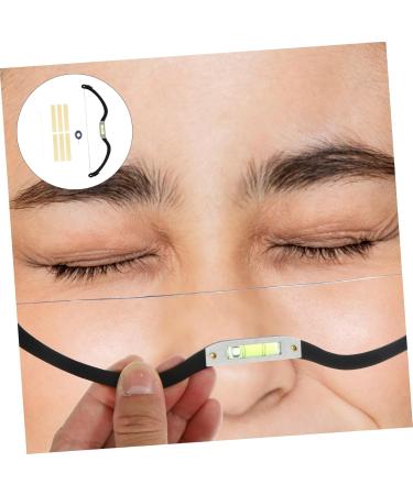 Beavorty 3pcs Bow Eyebrow Ruler Eyebrow Ruler Tool Measuring Tool Eyebrow Drawing Tool Set Eyebrow Trimming - Buy Online on GoSupps.com