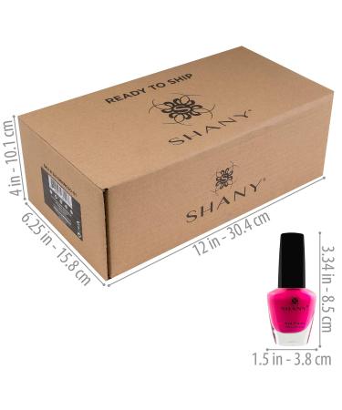 SHANY Cosmopolitan Nail Polish Set - 24 Colors - Premium Quality, Quick Dry - Buy Online on GoSupps.com