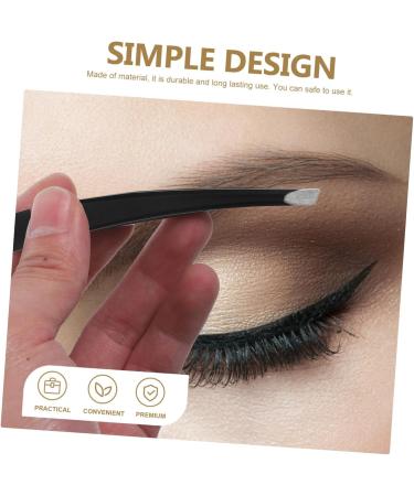 Housoutil 1 Ingrown Hair Removal Kit Stainless Steel Eyebrow Mini Slant Tweezer Hair Remover Tool Facial Tool Facial Hair Tweezers Blackhead Tweezers Makeup Tools Eyebrow Trimming Miss 9x1cm Black - Buy Online on GoSupps.com
