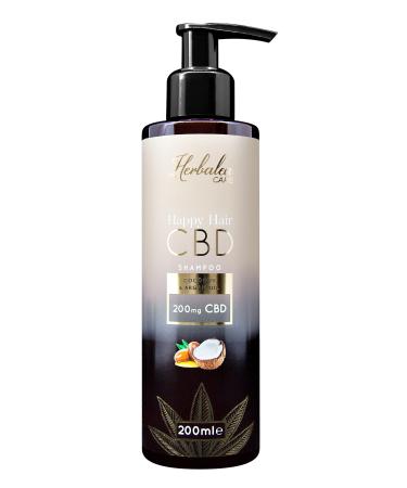Herbalea I CBD Shampoo - Argan & Coconut Oil - Treats Hair & Scalp - 200ml