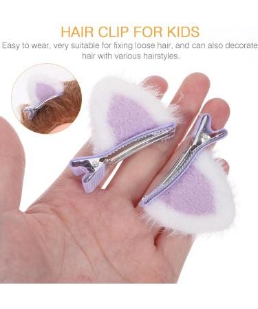 POPETPOP 5 Pairs Children's Hairpin Fox Headband Clip on Cat Ears Plush Ear Hair Clips Animal Cat Ear Barrettes Hairbows Girls Hair Clips Kids Hair Barrettes Cute Cat Ear Clip Baby Fabric - Buy Online on GoSupps.com
